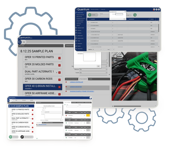 product and process setup