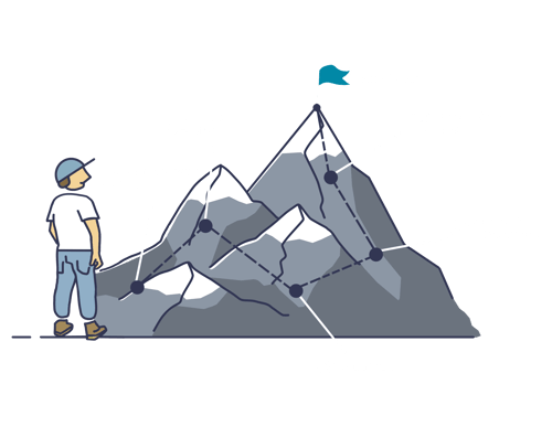 facing challenges graphic