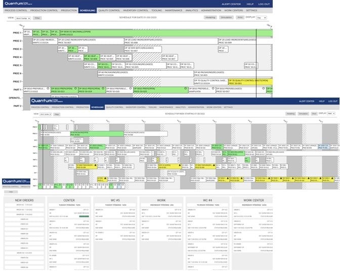 schedule screenshots collage 3