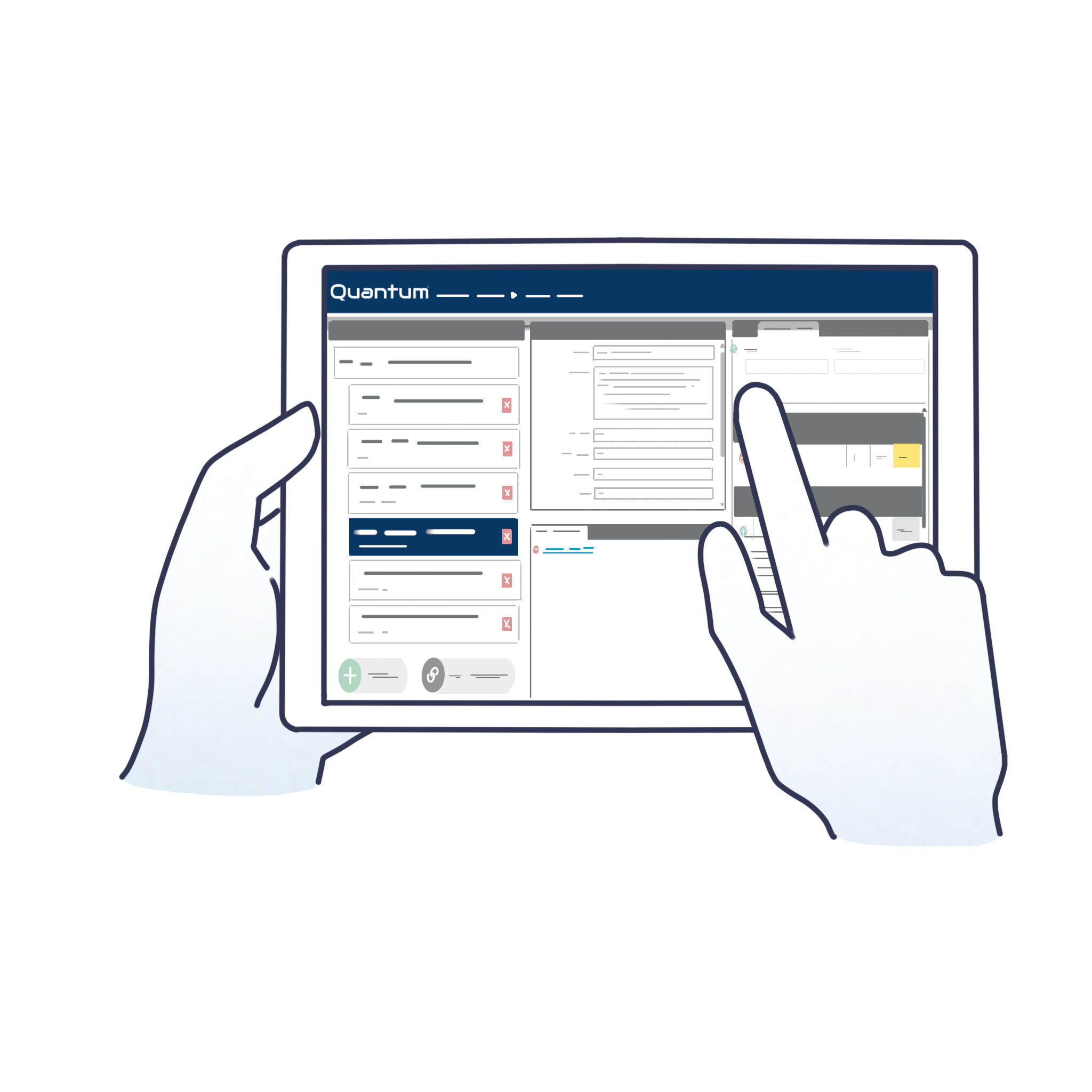 product and process setup