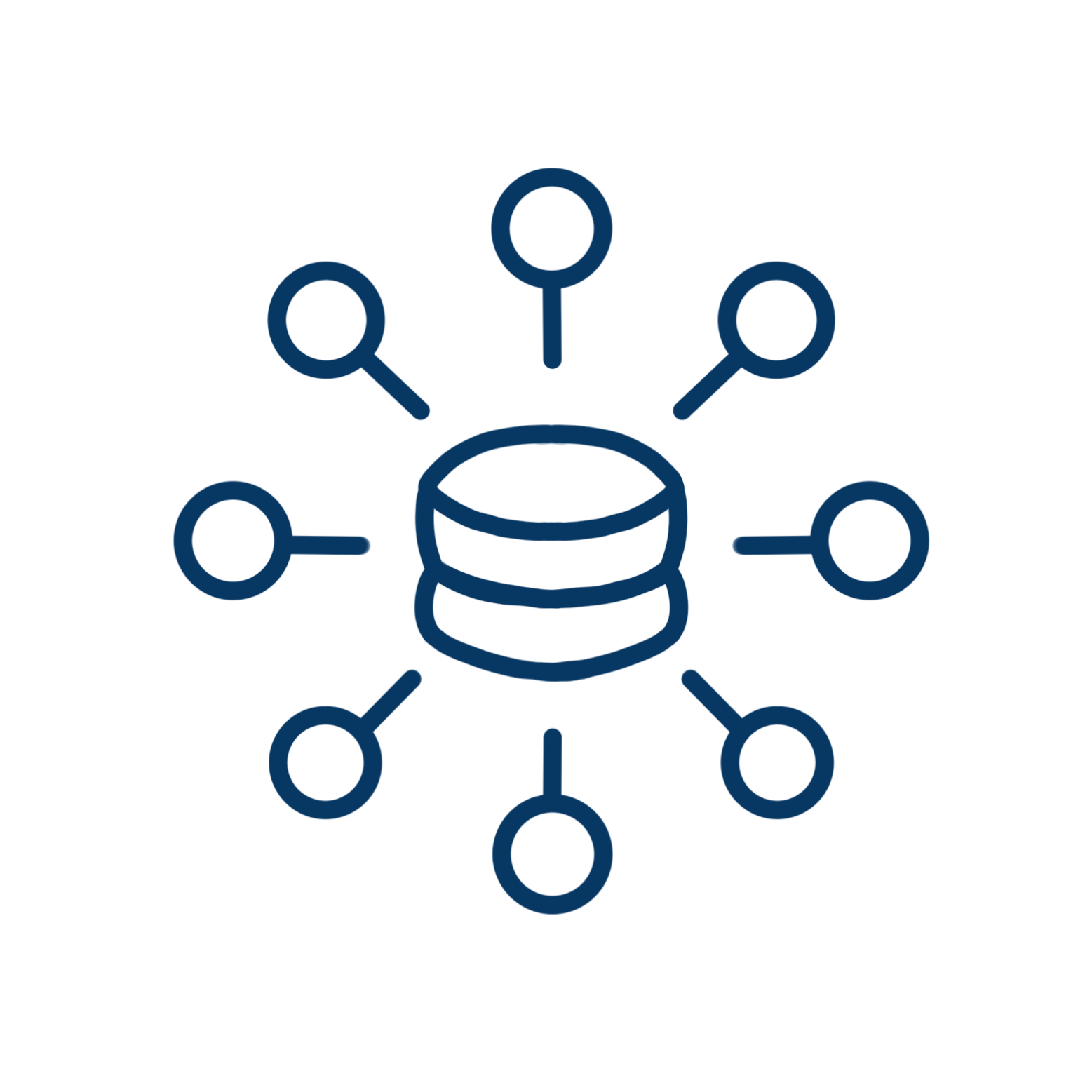 Quantum data hand-off